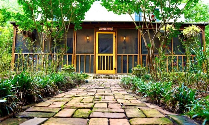 Beaufort Cabin | Rest. Relax. Renew at "The Cove at Coosaw". adorable cabin on 7.7 acres