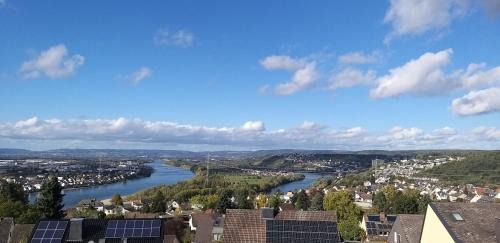 Urbar Apartment | Rheinblick am Rheinsteig mit Balkon und Sauna