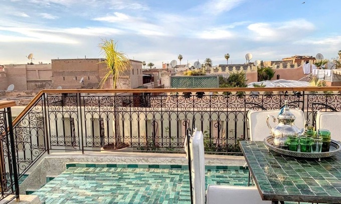 Mellah House | Riad Laklak Nouvelle 400m2 mit Pool Sehr Zentral in der Medina von Marrakesch