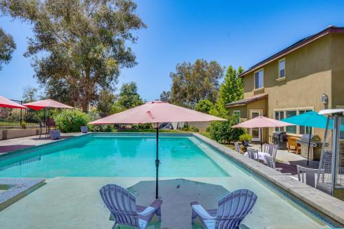 Bakersfield House | Rio Bravo Country Club Home in Bakersfield with Pool