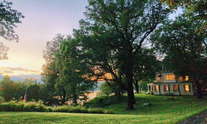 Germantown House | River Estate, Unique Retreat: 10 Bedrooms, Catskill Views, 70ac, Hudson Valley