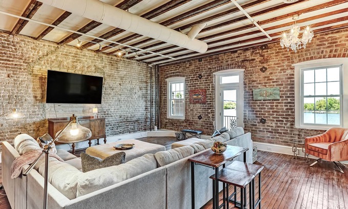 Historic District - North Condo | River Views, Private Balcony, Heated Pool Access