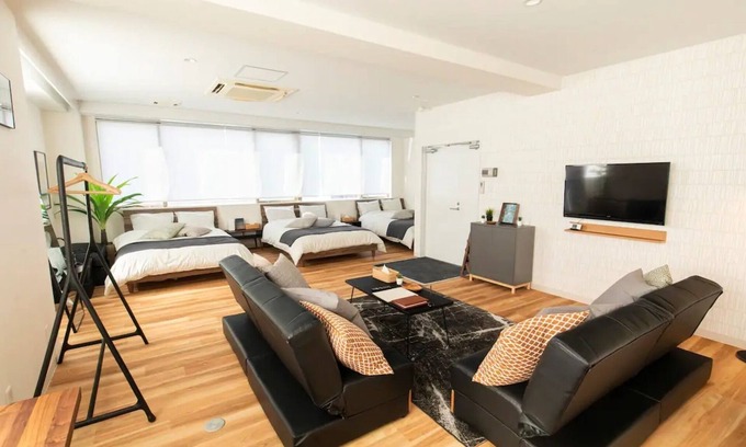 Hiroshima City Centre Apartment | River Villas 5F Spacious floor Clean condomini/Hiroshima Hiroshima