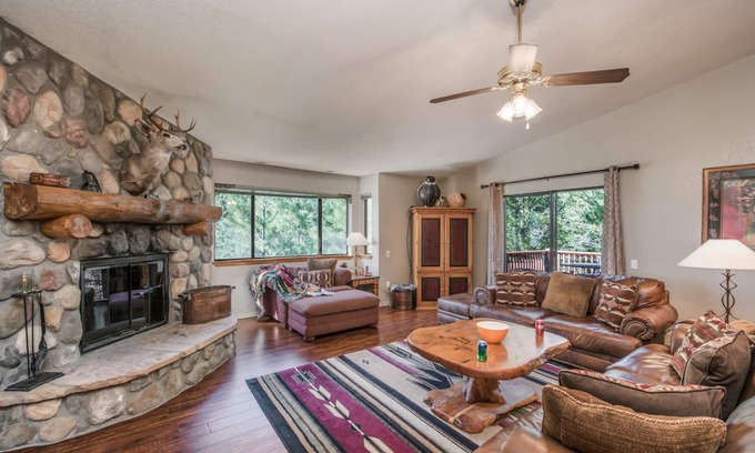 Ruidoso Cabin | Riverside House | Near Adventures, Great Dining!