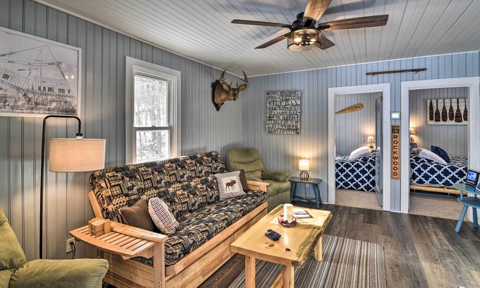 Northeast Somerset Cabin | 'Rockwood Hills:’ Quiet Lakefront Retreat w/ Dock!