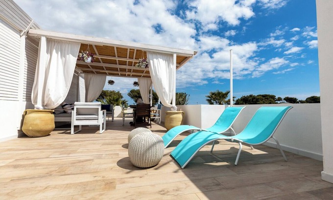 Santa Maria del Focallo Apartment | Romantic House terrazza vista mare