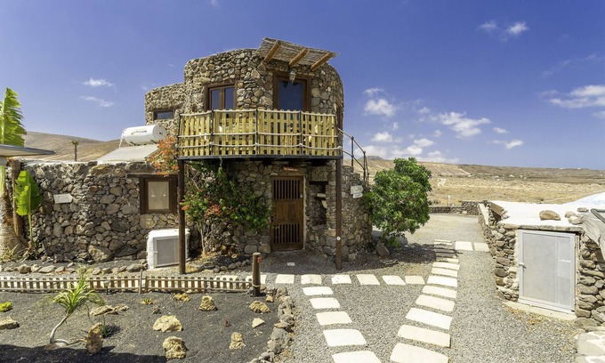 Haria House | Romantic & Deluxe Eco Tower, with a 360º Sea/Mountain View, Pool, WIFI, @ Beach