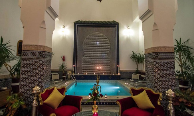 El Ayoun Hotel | Room in B&B - Riad Authentic Palace & Spa -jawhara