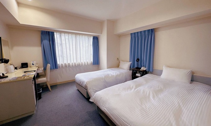 Chuo-ku Hotel | Room without meals Nonsmoking Economy twin f/Fukuoka Fukuoka