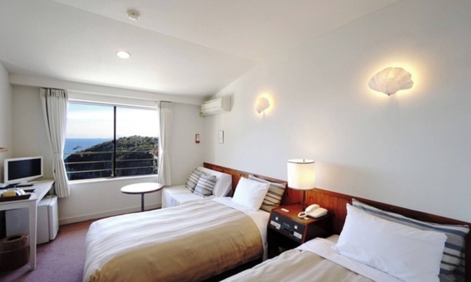 Shimoda Hotel | Room without meals Standard plan ocean view twin/Shimoda Shizuoka