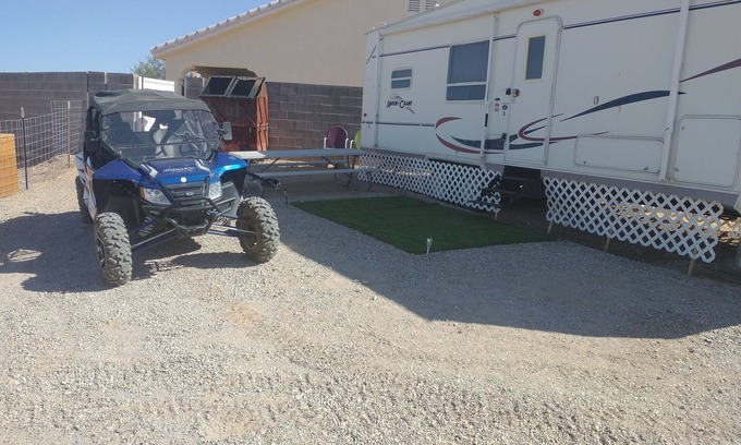 Littlefield House | Roomy Bear Cave RV in the Desert in Marvelous Scenic, Arizonan