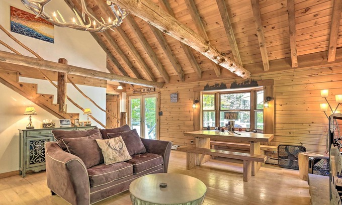 Town of Colchester Cabin | Roscoe Retreat: 3 Mi to Beaverkill River Fishing!