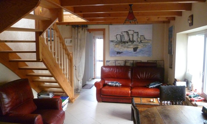 Roscoff House | ROSCOFF 50 m harbor fisherman's house garden promo 15 to 22/06 35 €/night
