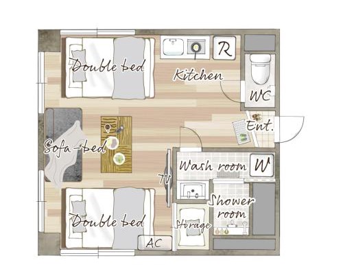 Higashiueno Apartment | rot東上野3丁目401