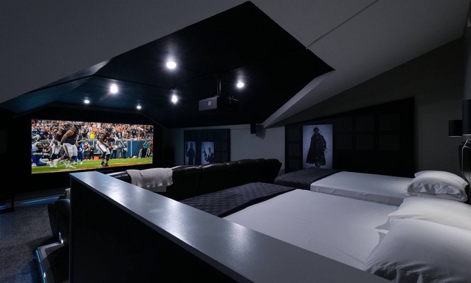 Bloomington House | Royale Cinema Retreat - Theater, Games, Lounge
