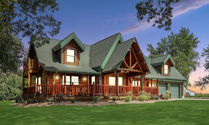 Celina Cabin | Rustic Cabin Near Bike Path - Seasonal Heated Pool, Movie Theater & Dog Friendly