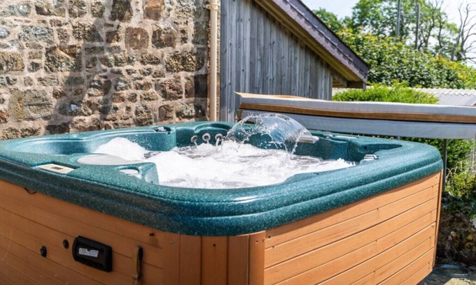 Narberth House | Rustic Rural Retreat with BBQ and Soft Play Room