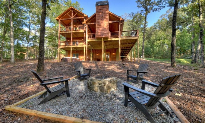 Mineral Bluff House | Rusty Nail Is A Luxury Rental Close To Blue Ridge