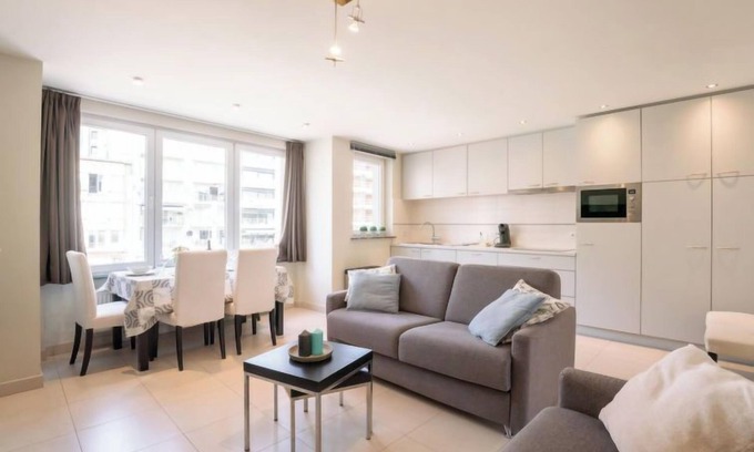 Blankenberge Apartment | Ruzette beach with parking by Interhome