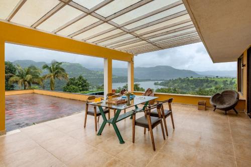 Wadgaon Villa | SaffronStays Le Farm By The Lake In Kamshet