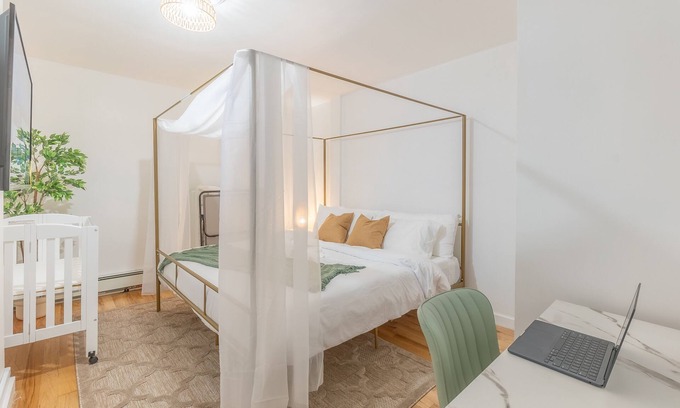 Hoboken Apartment | Sage Stay by Train+We Pay Half Parking. Sleeps 10+Central to all ✨20% OFF 7days✨