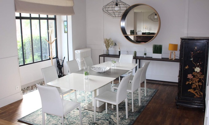 Courtoisville-Sillon-Moka House | Saint-Malo: house 5 minutes from the beach with jacuzzi, shops nearby