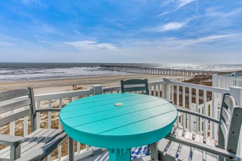 Ocean Isle Beach Apartment | Salt and Light Oceanfront Condo with Pool and Elevator
