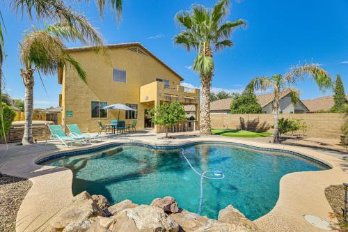 Circle Cross Ranch House | San Tan Valley with Hot Tub and Oasis-Like Backyard!