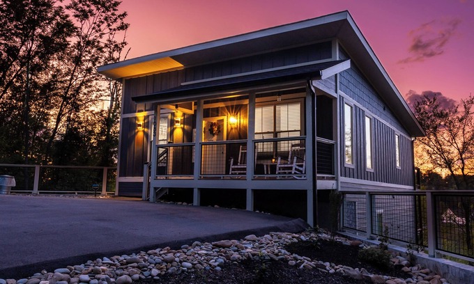 Sevierville House | Sanctuary Shores~Game Rm~Hot Tub~Firepit~Boat Slip