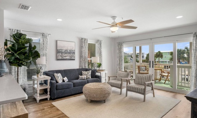 Mexico Beach House | Sand Buckets Unit A, Ocean View Beach Townhouse