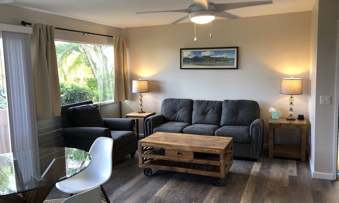 Princeville Condo | Sandpiper 129A - Updated, modern, comfortable 1 bd