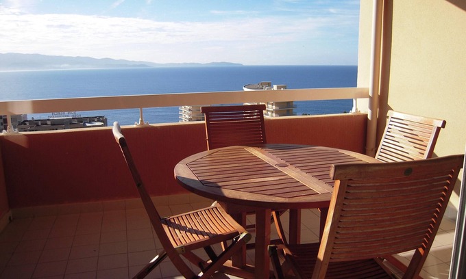 Ajaccio Apartment | SANGUINARY ISLANDS SUPERB AIR-CONDITIONED F2, BREATHTAKING SEA VIEW