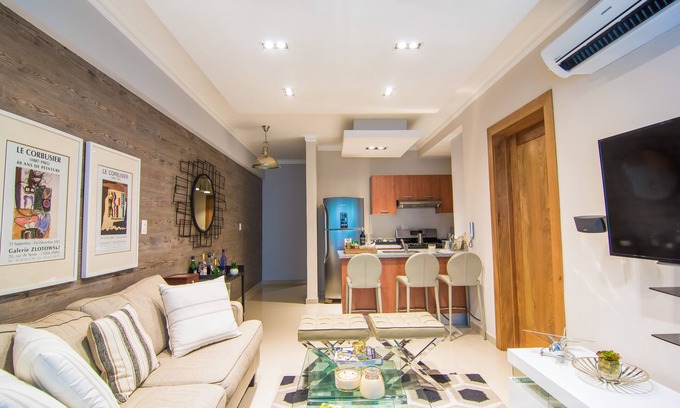 Downtown Santo Domingo Apartment | Santo Domingo Elegant Apartment + Free Parking and Gym ✔️