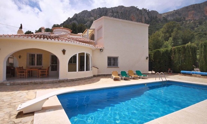 Calpe Villa | SAONA VILLAS (OL ALICE): villa for 8 people, private pool, wifi
