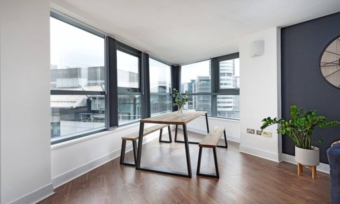 Leeds City Center Apartment | Scandi Abode in Central Leeds