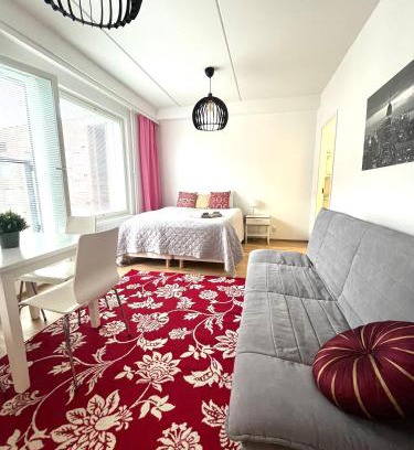 Tikkurila Apartment | Scandinavian 1BR Great Location