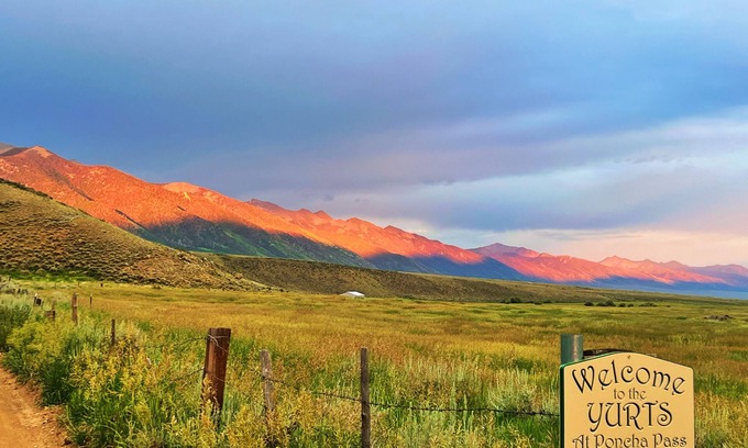Villa Grove House | "Scarlet Trumpet" - Yurts at Poncha Pass. Nestled away in Sangre Rockies.