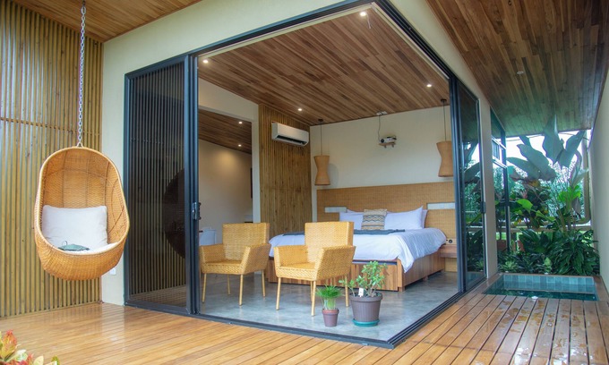 Arenal Hot Springs Condo | Scenic 1-bedroom Villa with private Hot Tub, AC, and WiFi