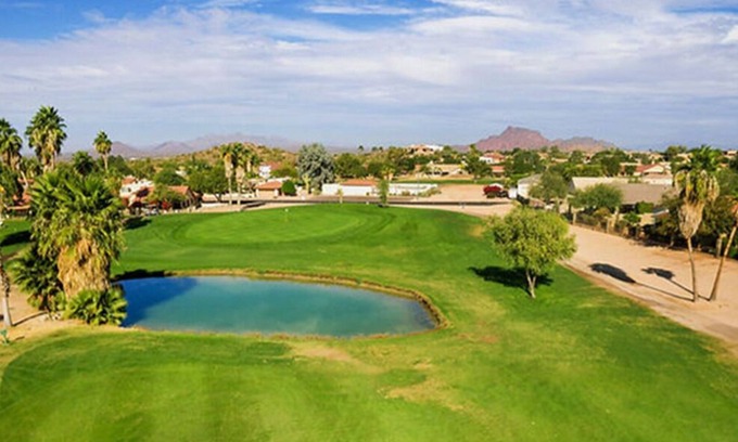 Rancho del Lago House | Scenic Golf Course Home Minutes from Wild Horses and Mountain Trails