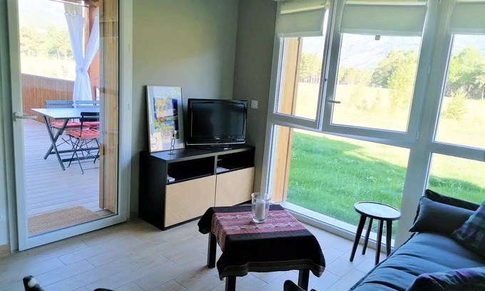 Barcelonnette Apartment | Schöne Wohnung mit großer Terrasse