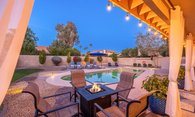 Sunset Ridge House | Scottsdale Gem - Winter Retreat just steps away from TPC Scottsdale!