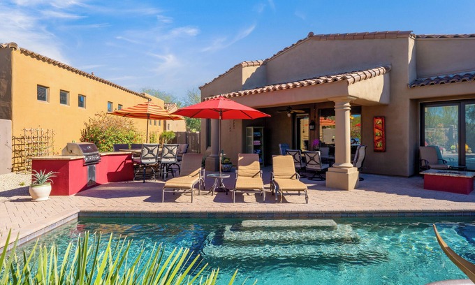 Talon Retreat House | Scottsdale Grayhawk, heated pool/spa, Trails