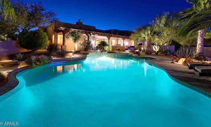 Sunrise Desert Vistas House | SCOTTSDALE HACIENDA OASIS private Luxury 5bed home