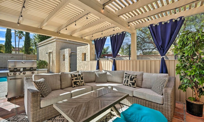 Santiago Cottage | Scottsdale Home w/Private Heated Pool