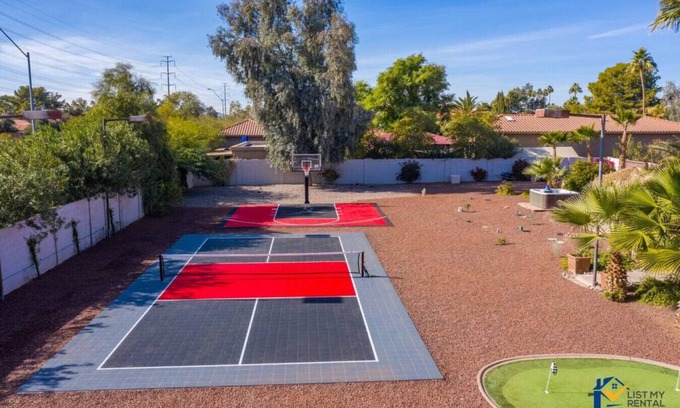 Central Scottsdale Villa | Scottsdale Luxury Estate+Htd Pool+Spa +Pickleball