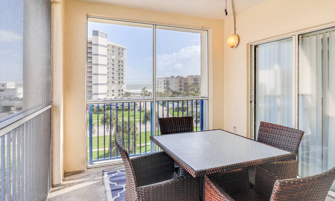 New Smyrna Beach Condo | Sea & Sky Retreat | 3BR Oceanwalk w/Ocean Views + Pool