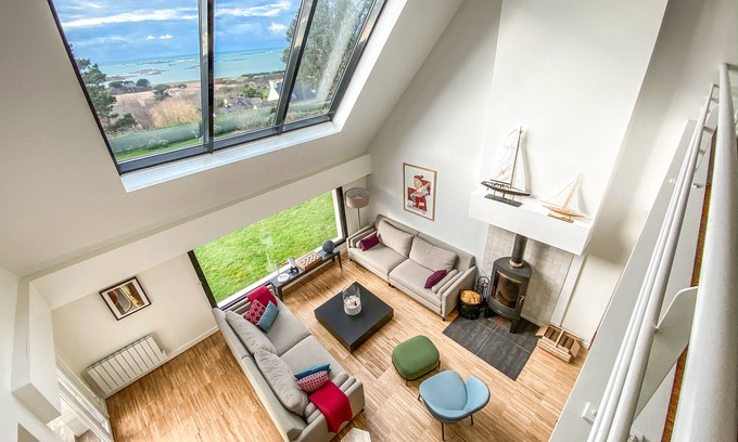 Trebeurden House | Sea view villa, 10 minutes from the beach