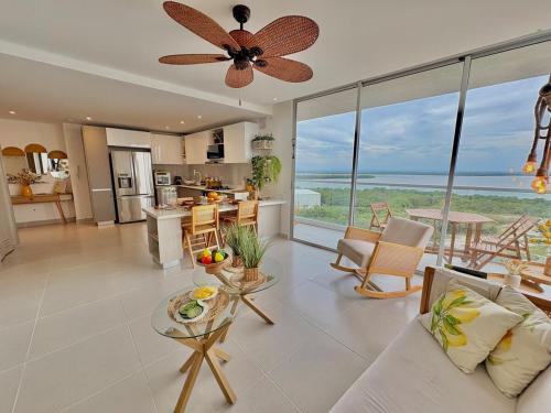 La Boquilla Apartment | Sea view with private balcony