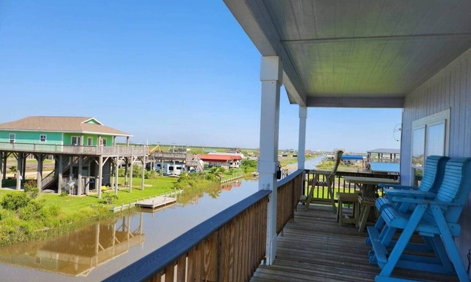 Port Bolivar House | Seahorse Sea Fish Camp Sleeps 16