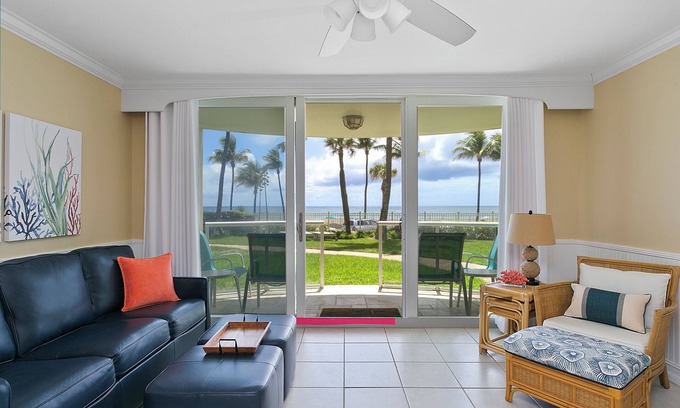 Deerfield Beach Condo | Seas the Day! 1 Bedroom/2 Bathroom Beach Condo w/Pool & Tranquil Ocean Views